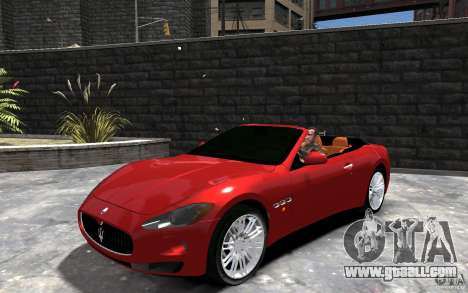 Maserati GranCabrio for GTA 4