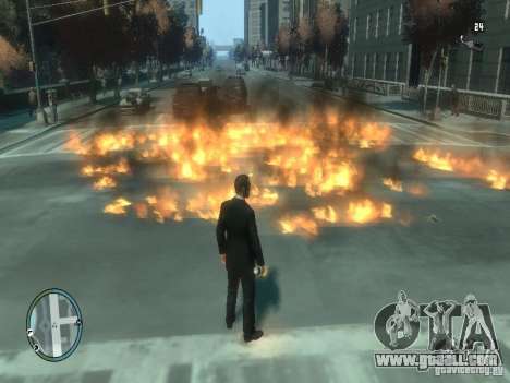 Intense Fire Mod for GTA 4