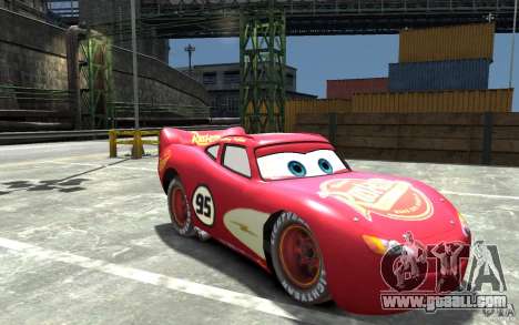 Lighting McQueen for GTA 4