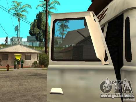Clean the glass in the Hotdog-e for GTA San Andreas