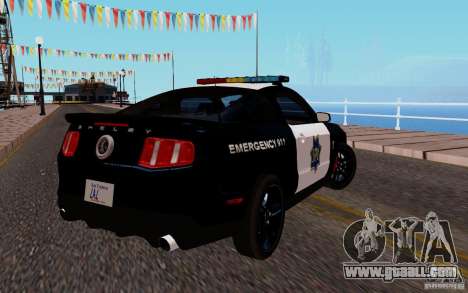 Ford Shelby Mustang GT500 Civilians Cop Cars for GTA San Andreas