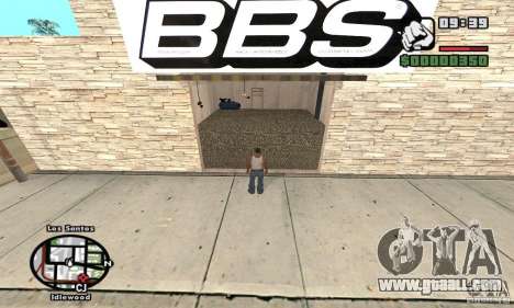 BBS PaynSpray for GTA San Andreas