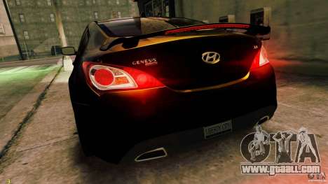 Hyundai Genesis Coupe 2010 for GTA 4