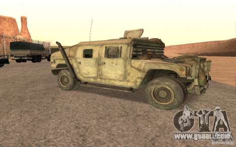 Hummer Spec Ops The Line for GTA San Andreas