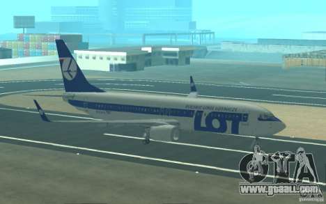 Boeing 737 LOT Polish Airlines for GTA San Andreas