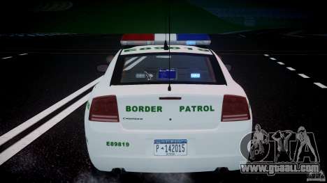 Dodge Charger US Border Patrol CHGR-V2.1M [ELS] for GTA 4