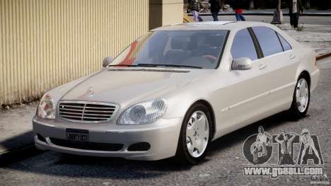 Mercedes-Benz W220 for GTA 4