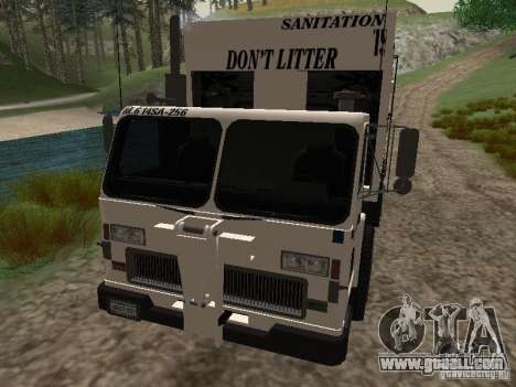 Garbage truck from GTA 4 for GTA San Andreas