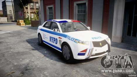 Carbon Motors E7 Concept Interceptor NYPD [ELS] for GTA 4
