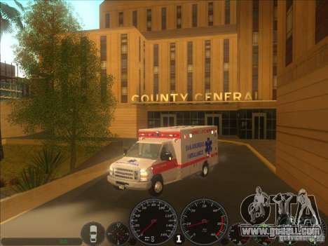 Ford E-350 Ambulance 2 for GTA San Andreas