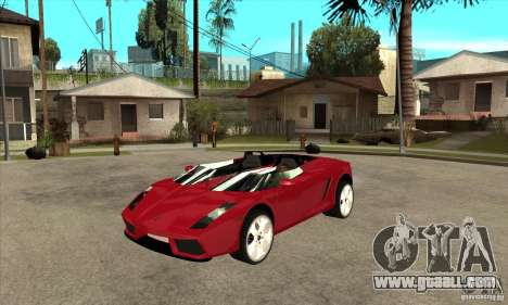 Lamborghini Concept S for GTA San Andreas