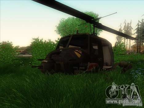 Huey helicopter from call of duty black ops for GTA San Andreas