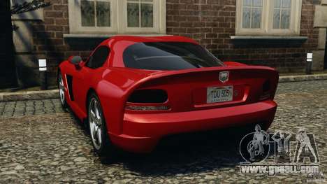 Dodge Viper SRT-10 Coupe for GTA 4
