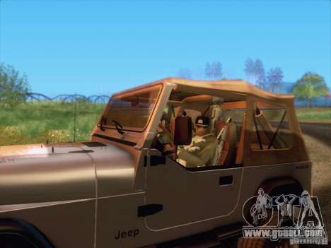 Jeep Wrangler 1994 for GTA San Andreas