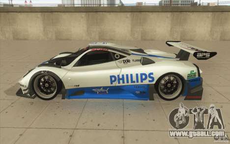 Pagani Zonda Racing Edit for GTA San Andreas