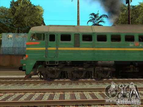 Freight locomotive Baltic States railway picture for GTA San Andreas