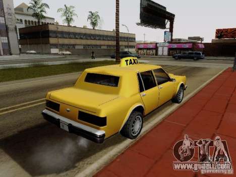 Greenwood Taxi for GTA San Andreas