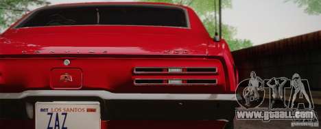 Pontiac Firebird 400 (2337) 1968 for GTA San Andreas