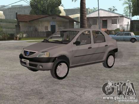 Dacia Logan 1.6 for GTA San Andreas