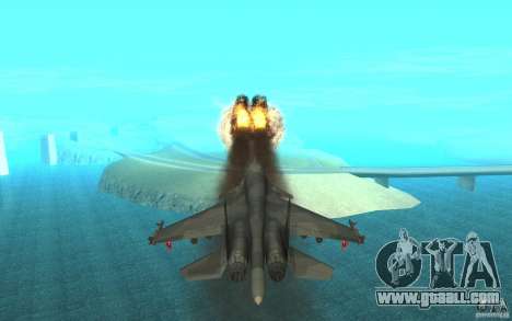 The Su-34 for GTA San Andreas