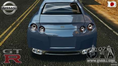 Nissan GT-R 35 rEACT v1.0 for GTA 4