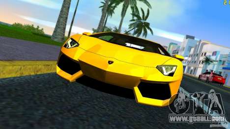 Lamborghini Aventador LP 700-4 for GTA Vice City