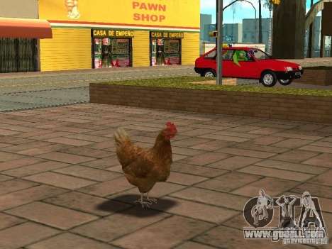 Chicken patrol for GTA San Andreas