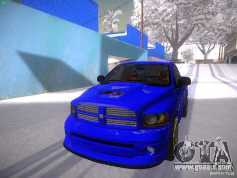 Dodge Ram SRT-10 for GTA San Andreas