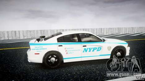 Dodge Charger NYPD 2012 [ELS] for GTA 4