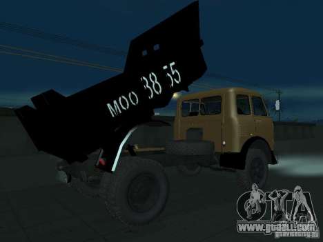 MAZ 503a dump truck for GTA San Andreas