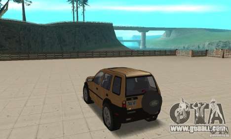 Land Rover Freelander KV6 for GTA San Andreas