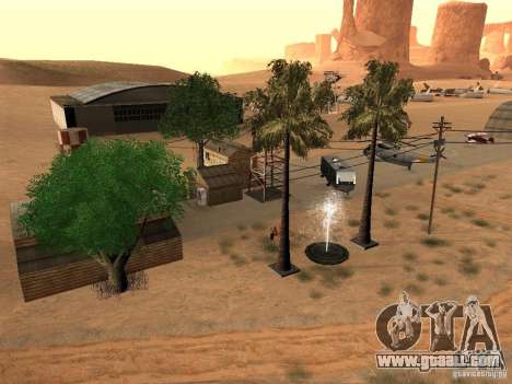 New facilities for the airport in the desert for GTA San Andreas