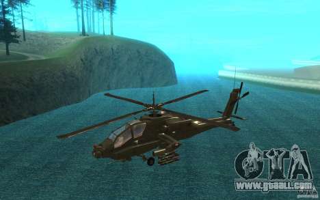 AH-64 Apache for GTA San Andreas