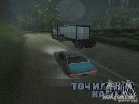 Cars with trailers for GTA San Andreas