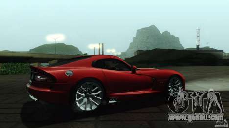 Dodge SRT Viper GTS 2012 V1.0 for GTA San Andreas