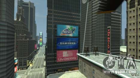 Real Time Square mod for GTA 4