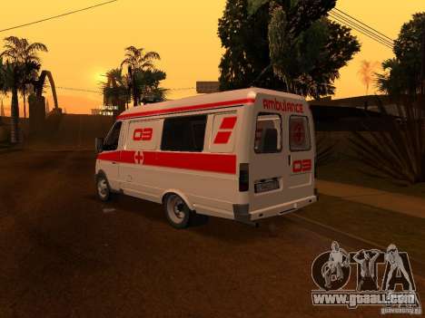 Gazelle ambulance for GTA San Andreas