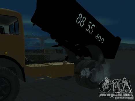 MAZ 503a dump truck for GTA San Andreas