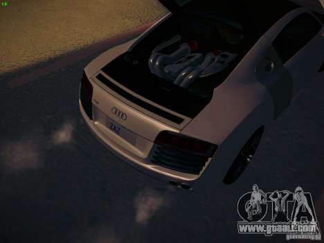 Audi R8 V10 for GTA San Andreas