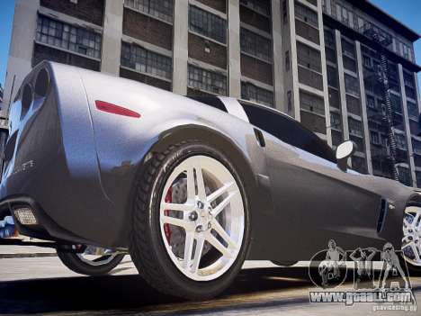 Chevrolet Corvette Z06 for GTA 4