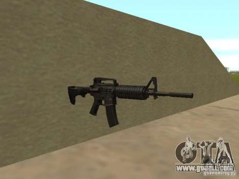 M4A1 for GTA San Andreas