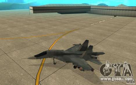 The Su-34 for GTA San Andreas