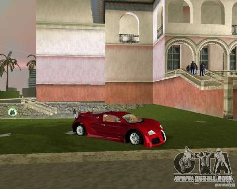 Bugatti Veyron for GTA Vice City
