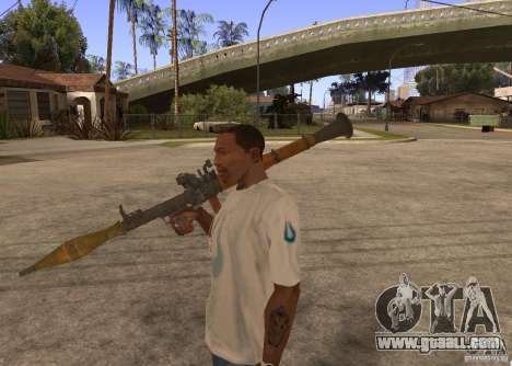 The RPG-7 for GTA San Andreas