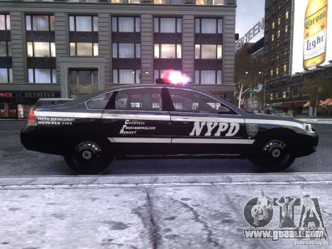 Chevrolet Impala 2006 NYPD Traffic for GTA 4