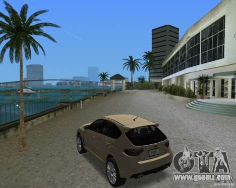 Subaru Impreza WRX STI for GTA Vice City