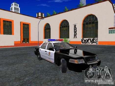 Ford Crown Victoria San Andreas State Patrol for GTA San Andreas