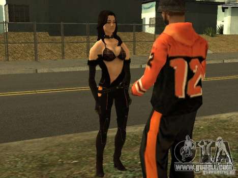 Girls from ME 3 for GTA San Andreas