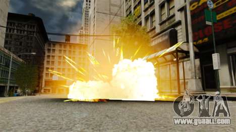 Fire in the hands of Geralt for GTA 4
