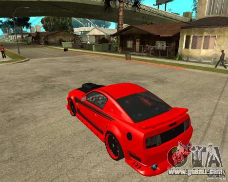 Ford Mustang Red Mist Mobile for GTA San Andreas